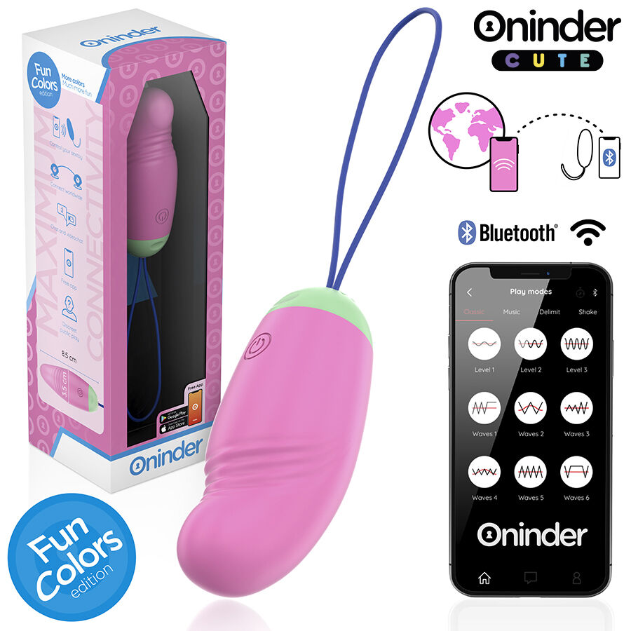 ONINDER CUTE - LOVE PLEASURE VIBRO-ROTATING EGG 360 SILICONE - FREE WORLDWIDE APP - Image 3