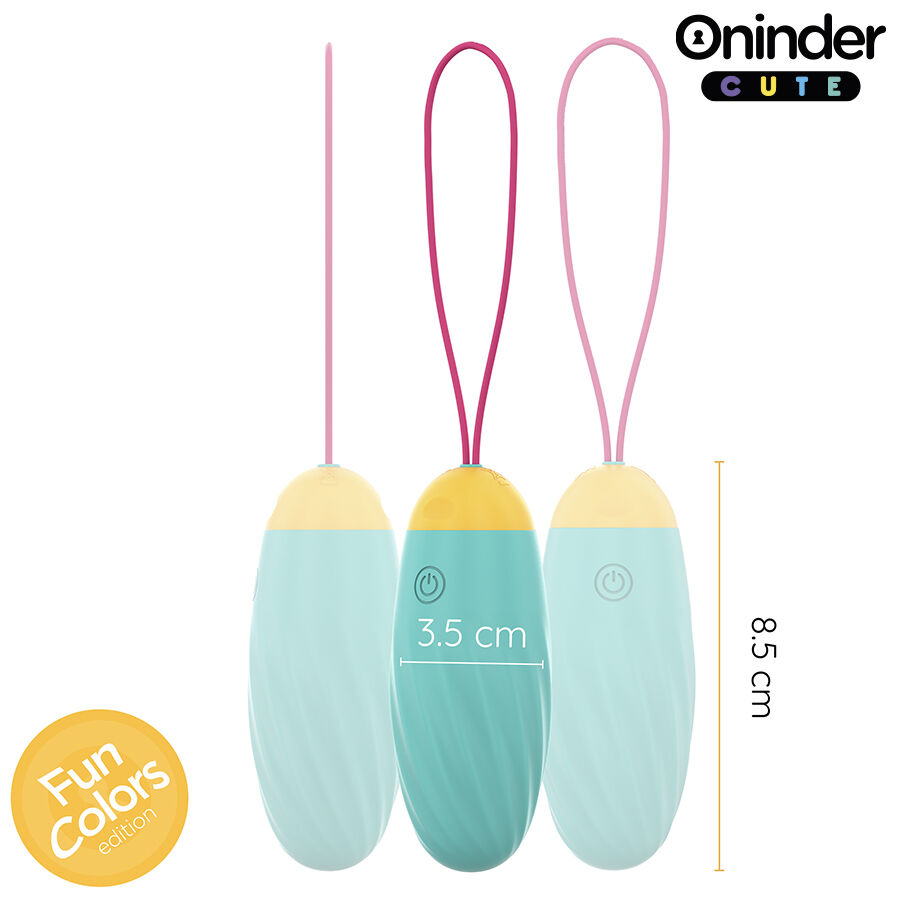 ONINDER CUTE - LOVE PLEASURE VIBRO-ROTATING SILICONE GEM EGG - FREE WORLDWIDE APP - Image 4