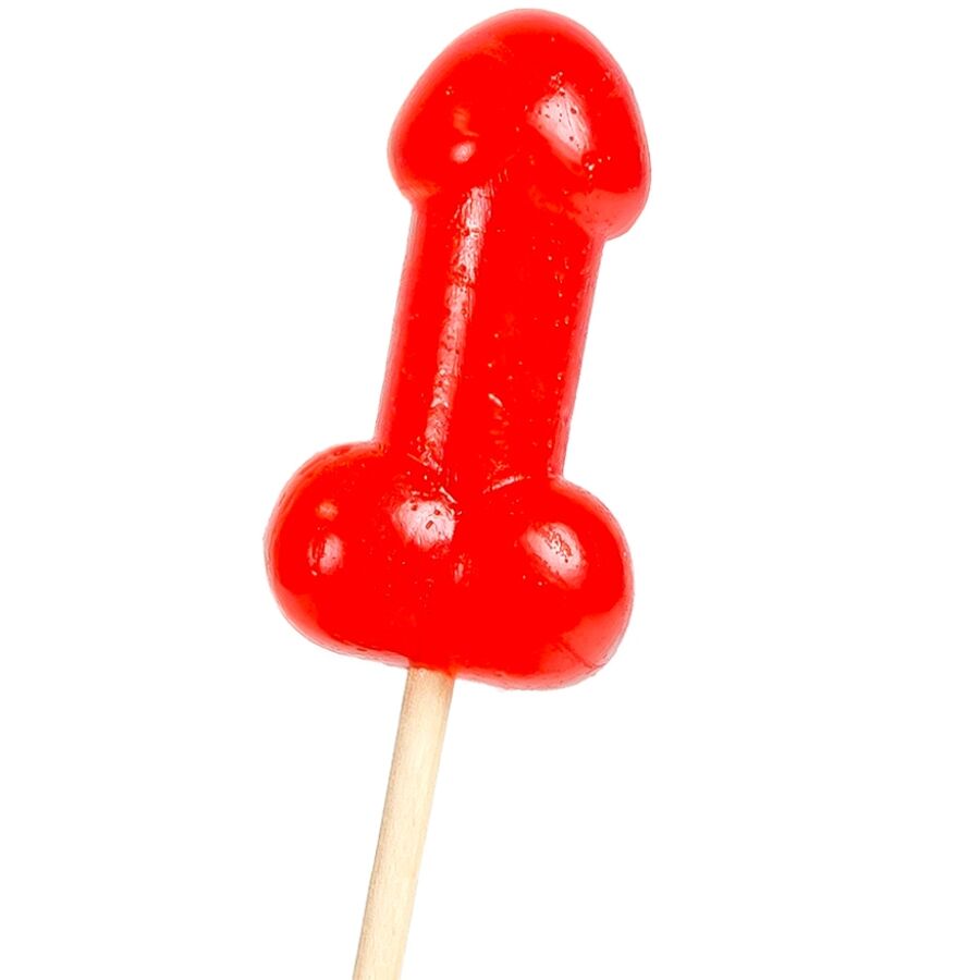 SECRETPLAY – CHERRY CANDY PENIS LOLLIPOP WITH SPICY HEAT EFFECT