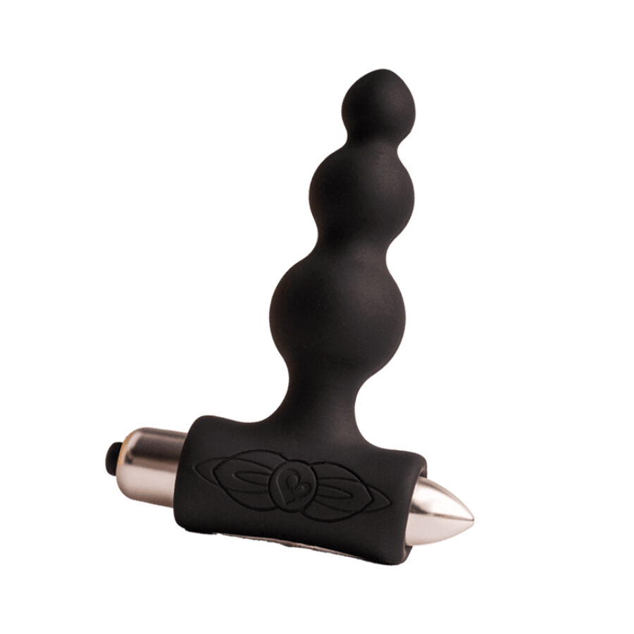 ROCKS- OFF – PETITE SENSATIONS BUBBLES ANAL PLUG VIBRATOR BLACK