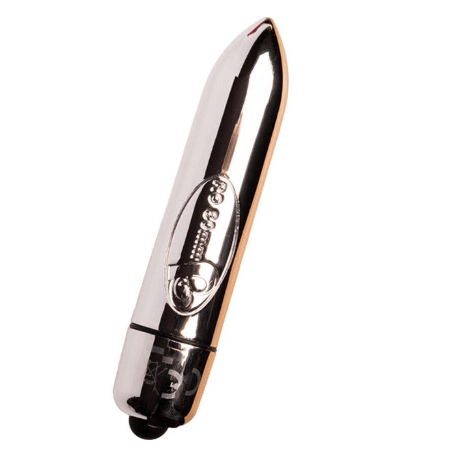 ROCKS-OFF – RO-80 CHROME VIBRATING BULLET SILVER