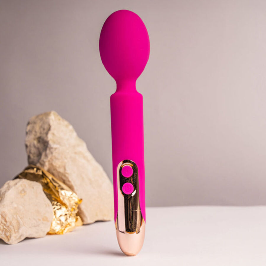 ROCKS- OFF – ORIEL FLEXIBLE WAND VIBRATOR FUCHSIA