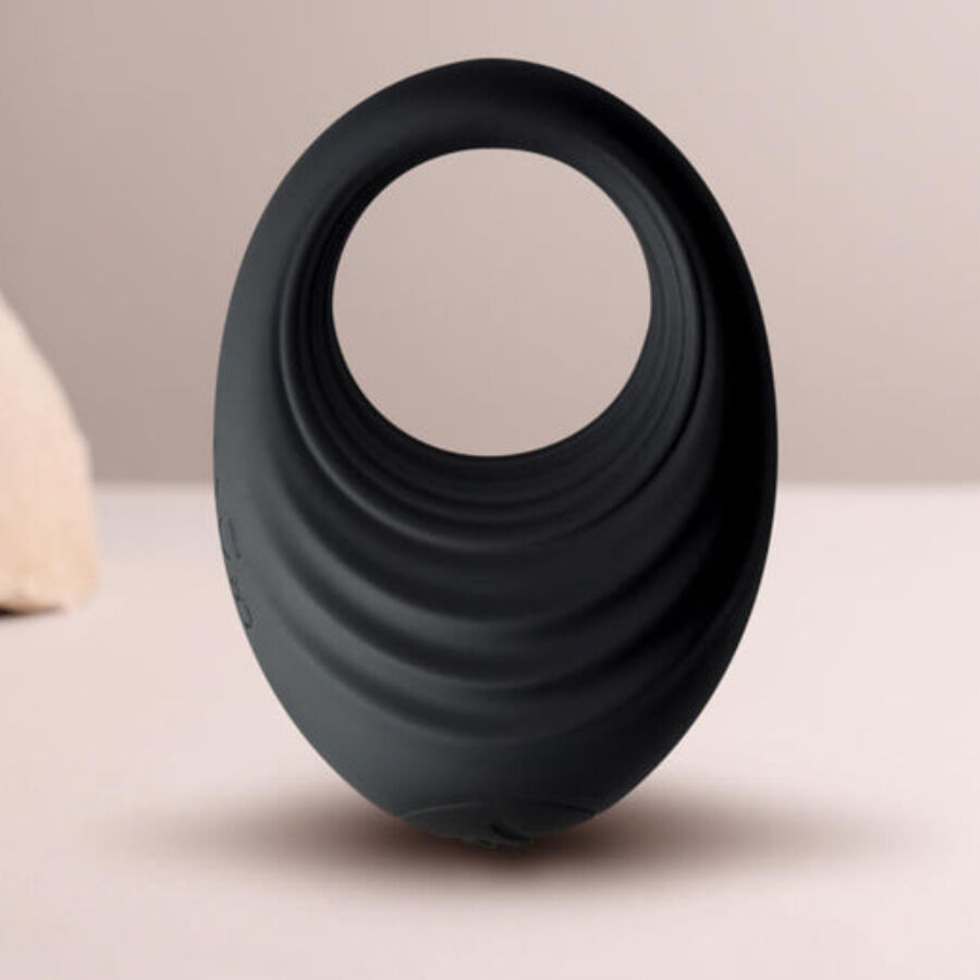 ROCKS-OFF – SPIRE BLACK VIBRATING PENIS RING