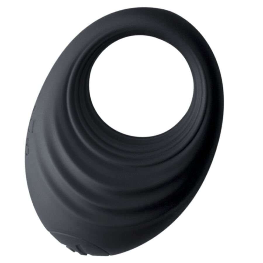 ROCKS-OFF – SPIRE BLACK VIBRATING PENIS RING