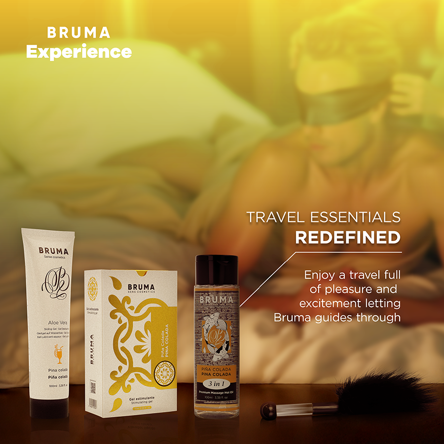 BRUMA XPERIENCE – SWEET PINA COLADA TEMPTATION PACK WITH ORGASM ENHANCER