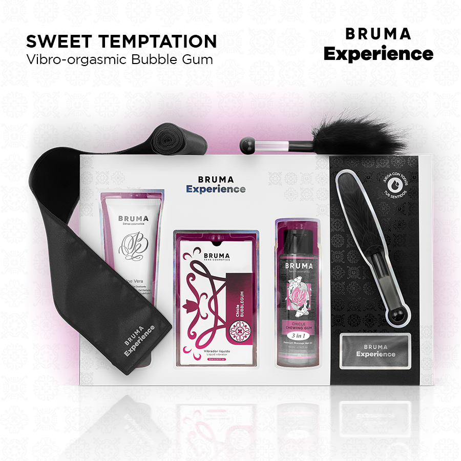 BRUMA XPERIENCE – VIBRO-ORGASMIC SWEET GUM TEMPTATION KIT