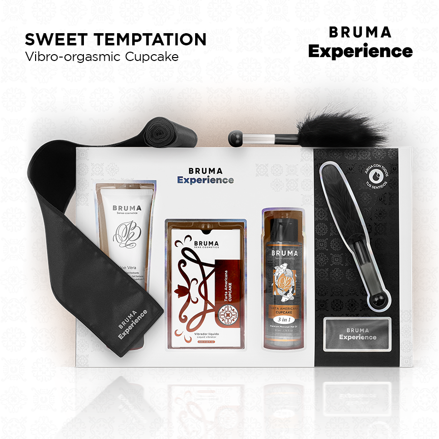BRUMA XPERIENCE – SWEET TEMPTATION KIT VIBRO-ORGASMIC AMERICAN CAKE
