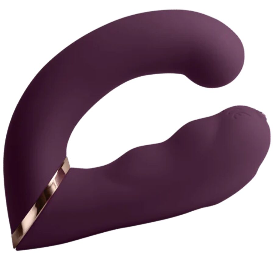 ROCKS-OFF – GEMINI DUAL VIBRATOR G-SPOT CLITORIS STIMULATOR PURPLE
