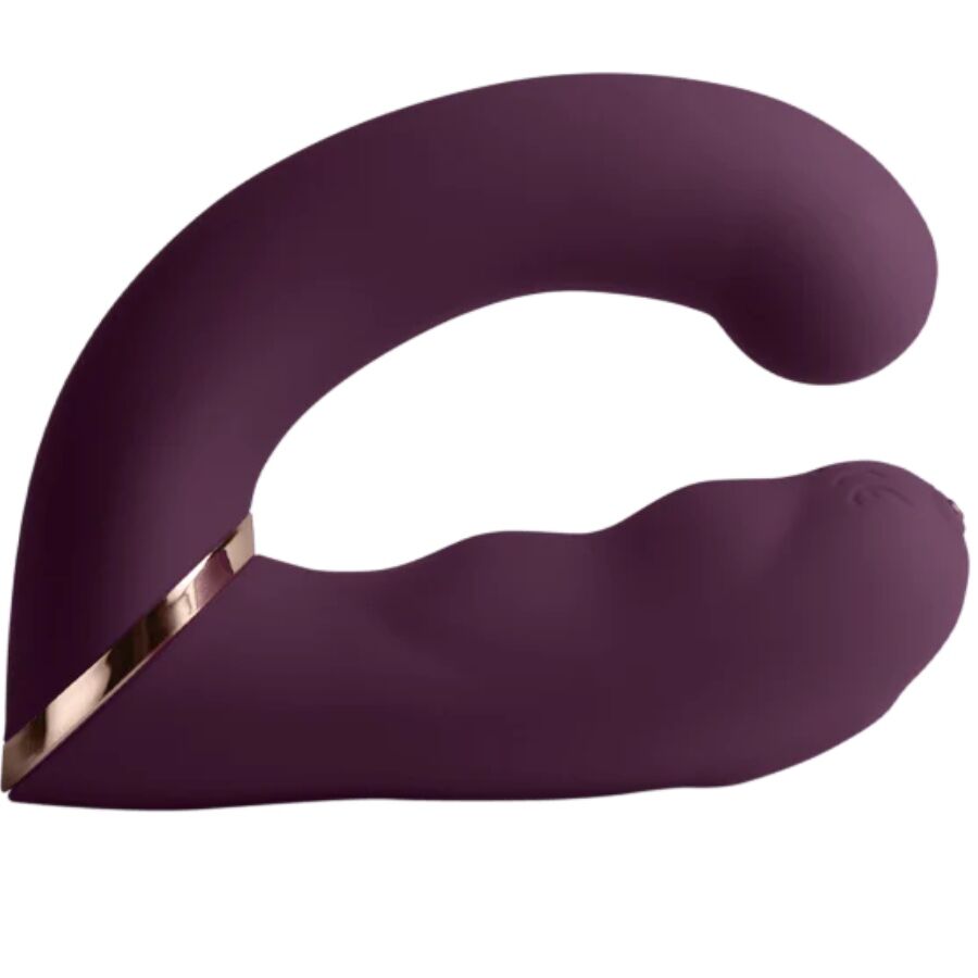 ROCKS-OFF – GEMINI DUAL VIBRATOR G-SPOT CLITORIS STIMULATOR PURPLE