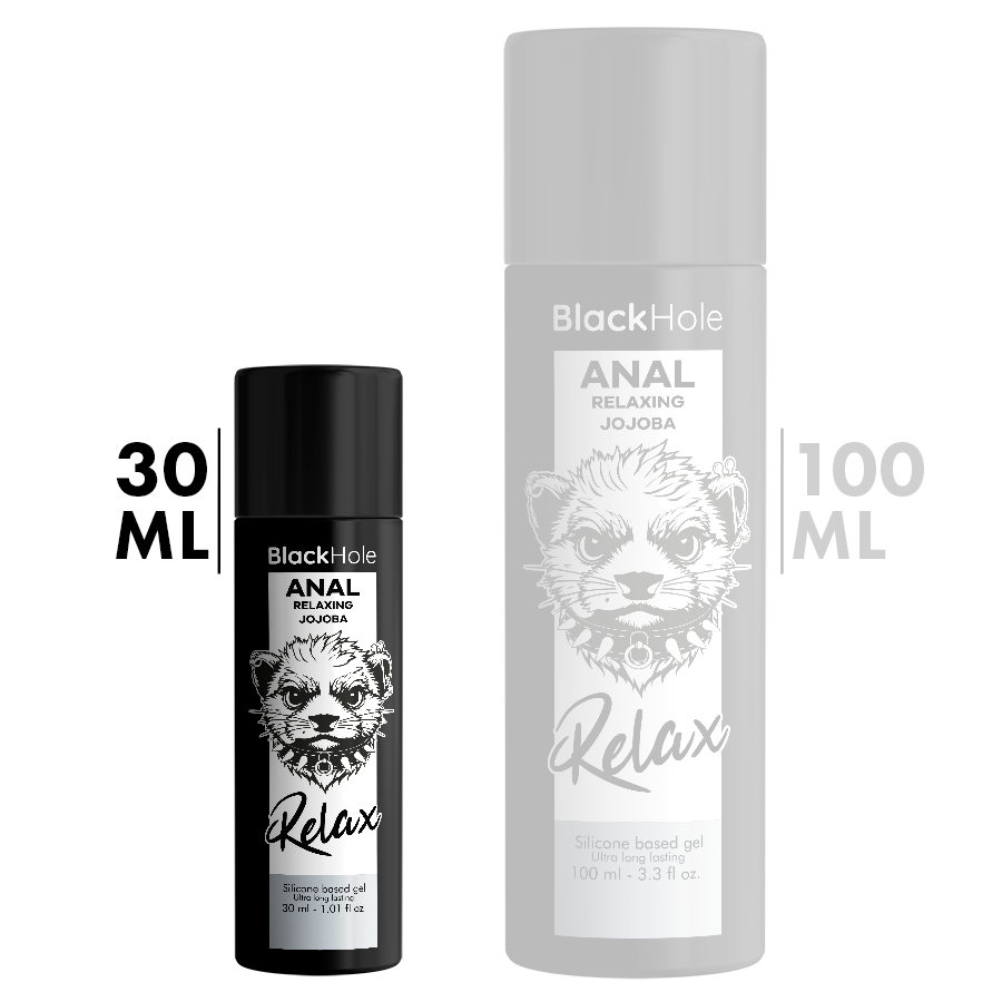 BLACK HOLE – ANAL RELAXING JOJOBA RELAX SILICONE BASE 30 ML
