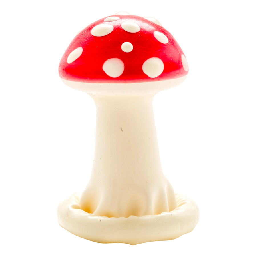 CONDOMERIE – HANDPAINTED NOVELTY CONDOMS TOADSTOOL MODEL 1