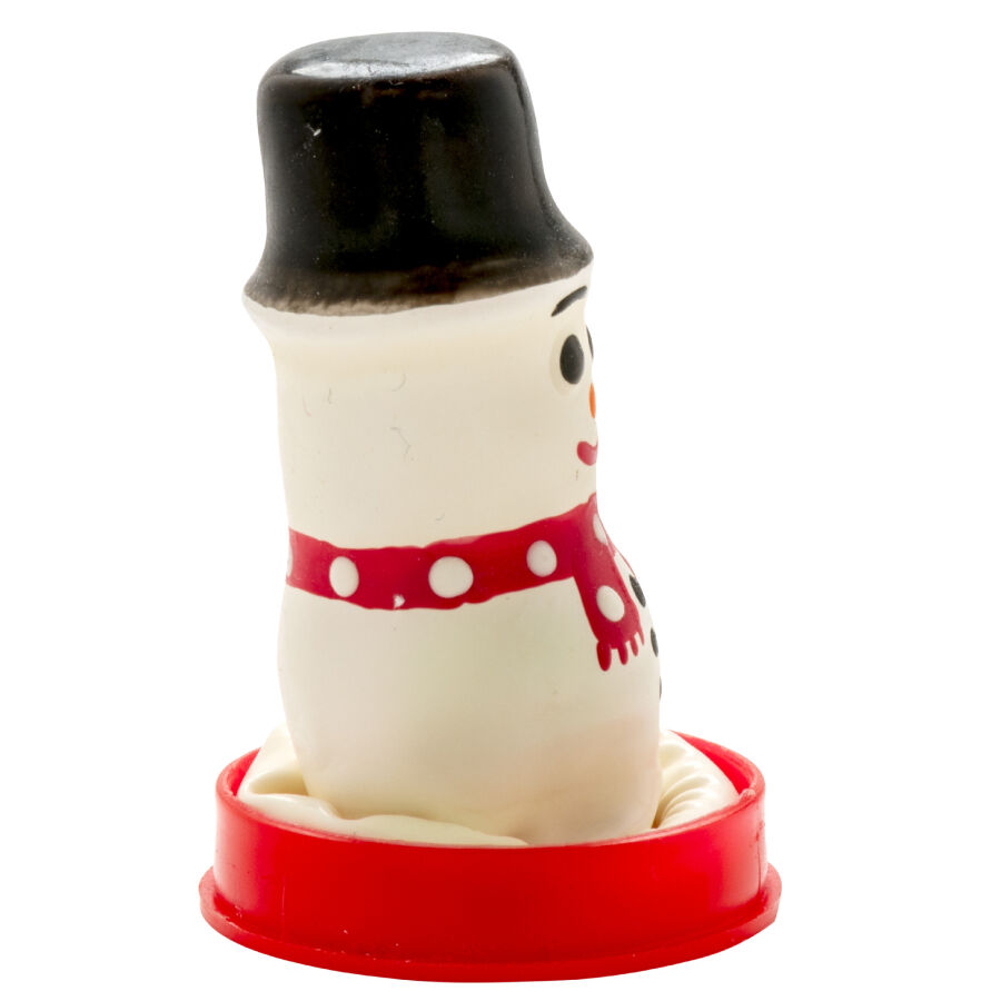 CONDOMERIE – HANDPAINTED NOVELTY CONDOMS SNOWMAN