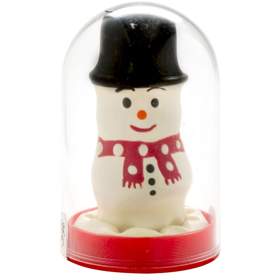 CONDOMERIE – HANDPAINTED NOVELTY CONDOMS SNOWMAN