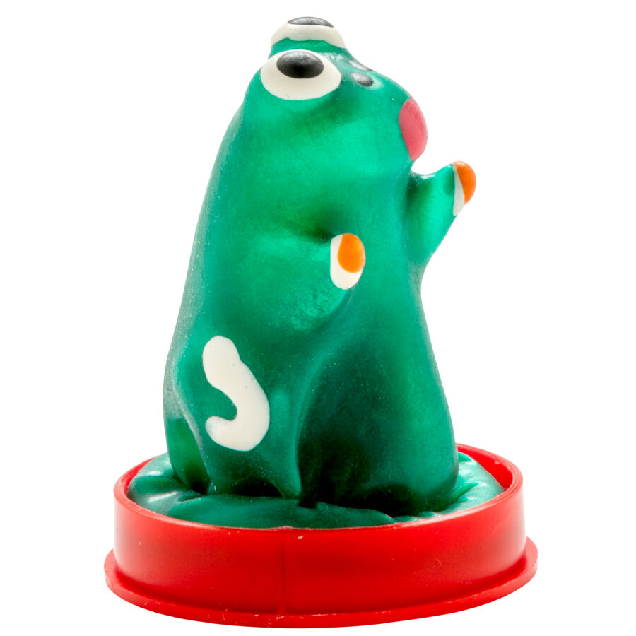 CONDOMERIE – HANDPAINTED NOVELTY CONDOMS FROG MODEL 1