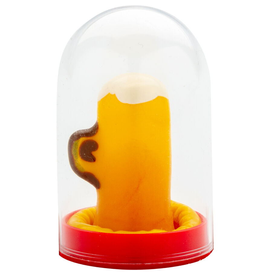CONDOMERIE – HANDPAINTED NOVELTY CONDOMS GLASS OF BEER