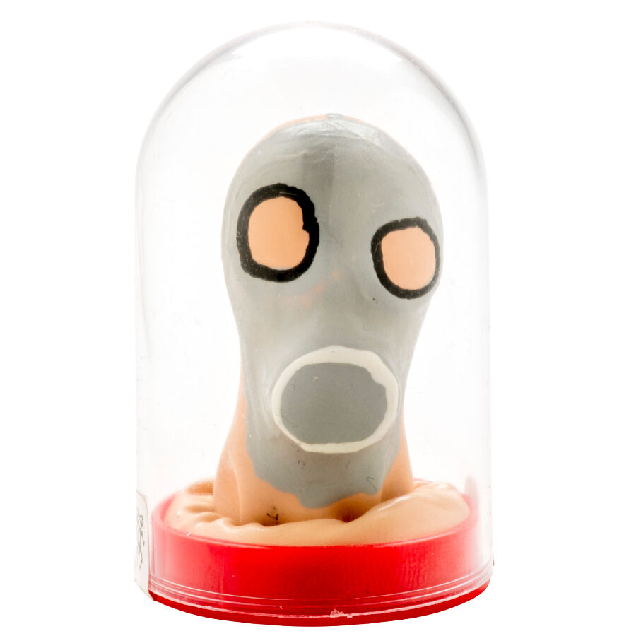 CONDOMERIE – HANDPAINTED NOVELTY CONDOMS GAS MASK