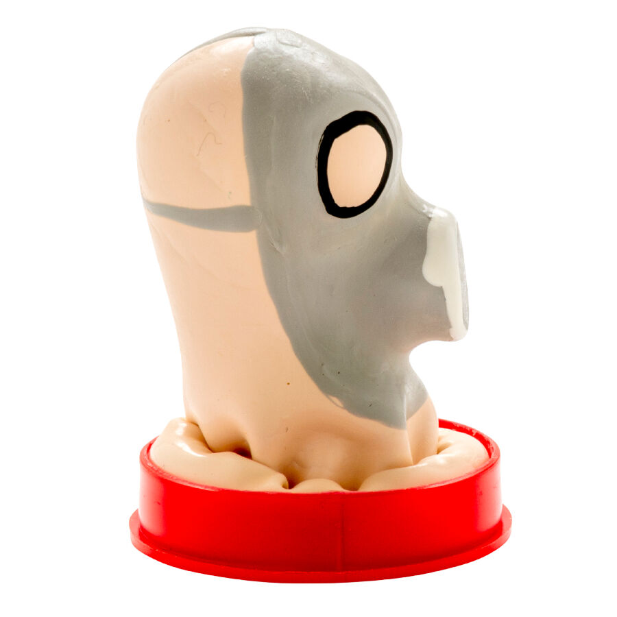 CONDOMERIE – HANDPAINTED NOVELTY CONDOMS GAS MASK