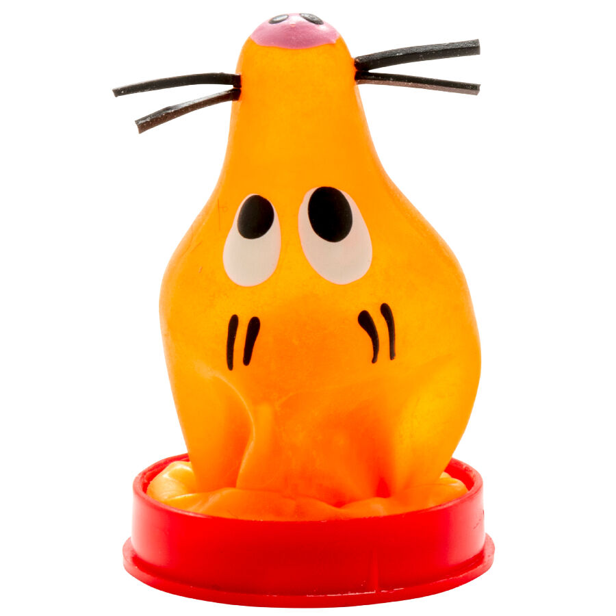 CONDOMERIE – HANDPAINTED NOVELTY CONDOMS FOX GLUED