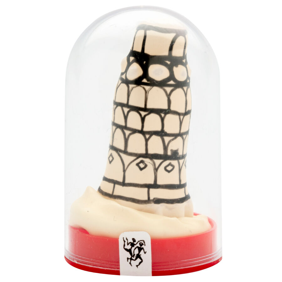 CONDOMERIE – HANDPAINTED NOVELTY CONDOMS PISA TOWER