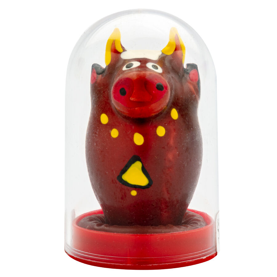 CONDOMERIE – HANDPAINTED NOVELTY CONDOMS BULL MODEL 1