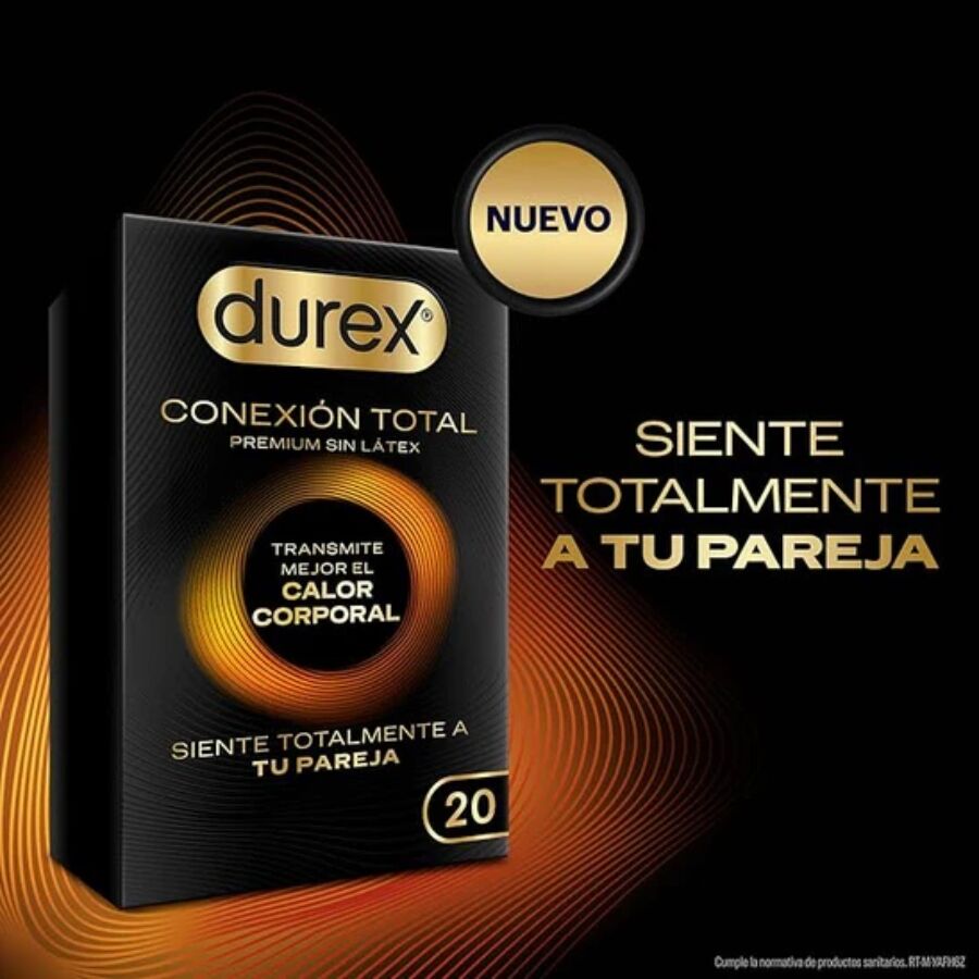 DUREX – TOTAL CONNECTION ULTRA FINE PLUS LATEX FREE 20 UNITS
