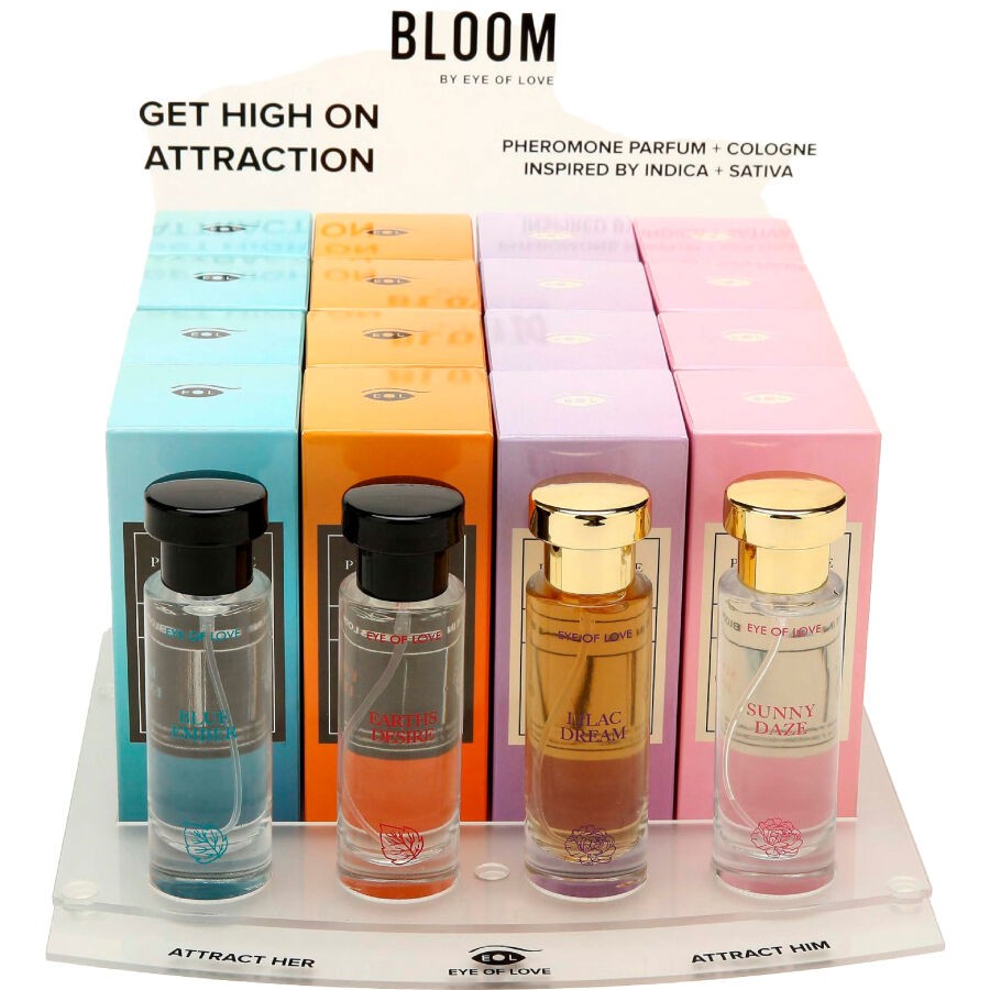 EYE OF LOVE – BLOOM DISPLAY 4X4 PERFUMES 30 ML