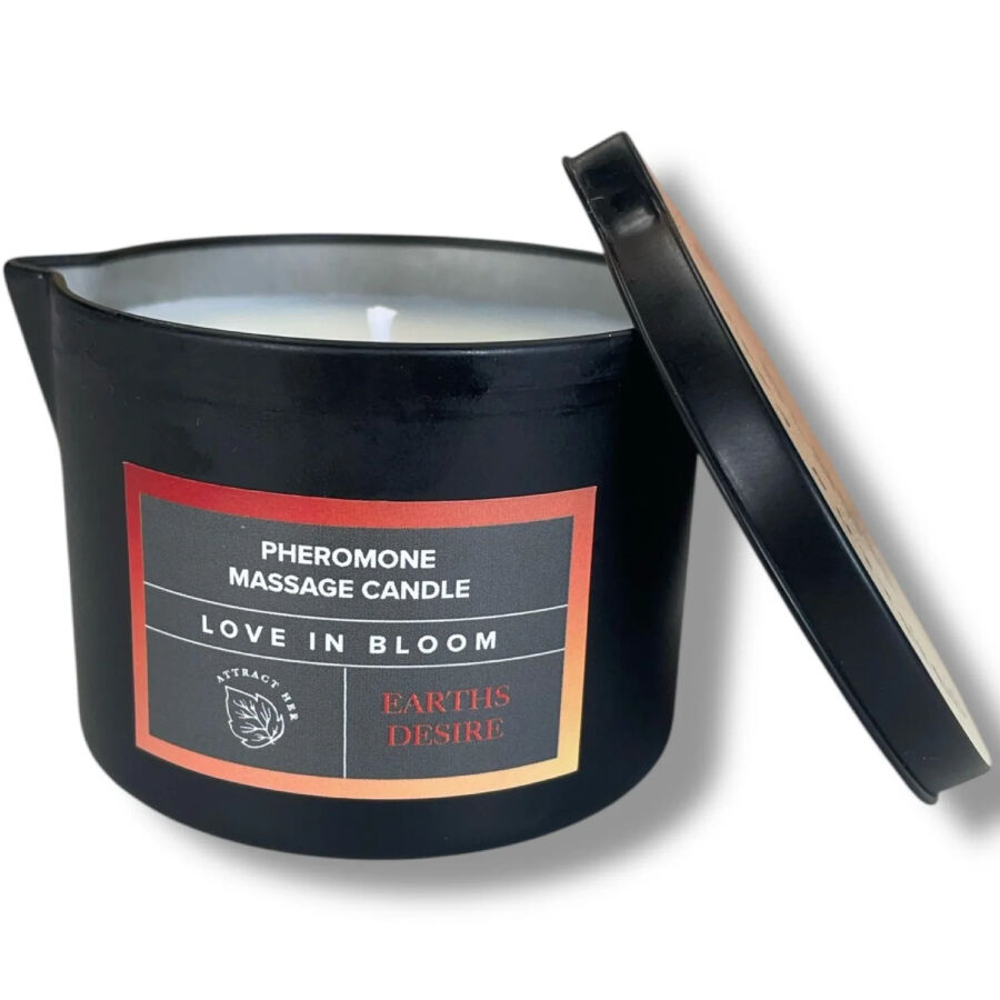 EYE OF LOVE – BLOOM MASSAGE CANDLE SATIVA EARTHS DESIRE 150 ML