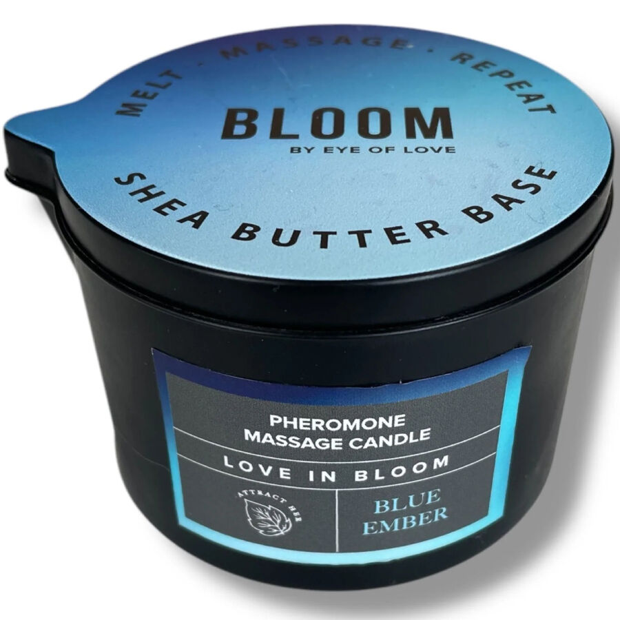 EYE OF LOVE – BLOOM MASSAGE CANDLE INDICA BLUE EMBER 150 ML