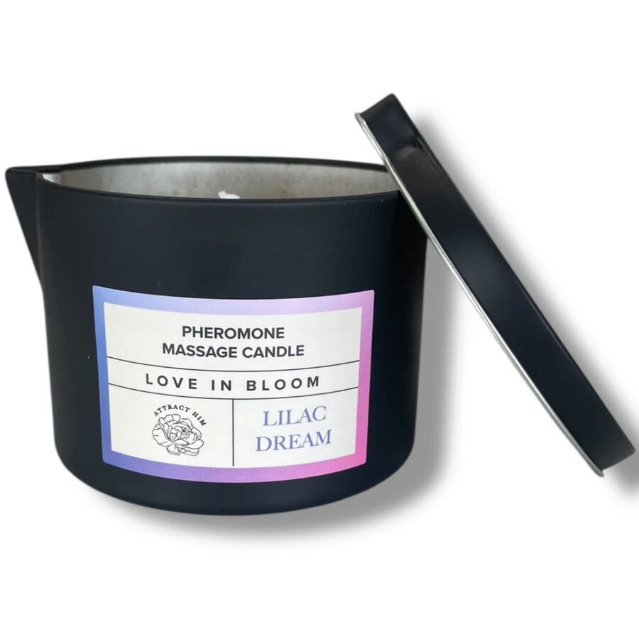 EYE OF LOVE – BLOOM MASSAGE CANDLE INDICA LILAC DREAM 150 ML