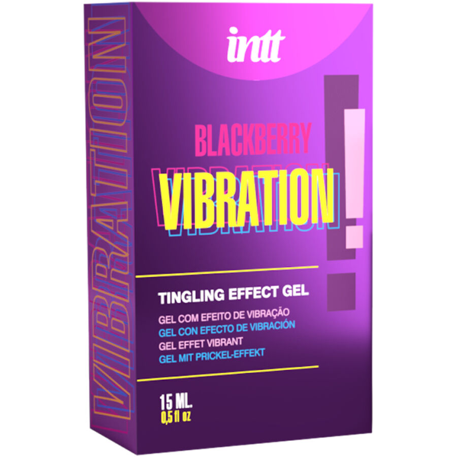 INTT RELEASES – LIQUID VIBRATING GEL BLACKBERRY FLAVOR 15 ML