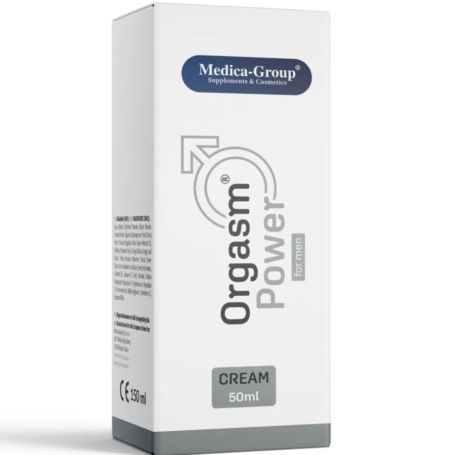 MEDICA GROUP – ORGASM POWER INTIMATE CREAM FOR MEN 50 ML