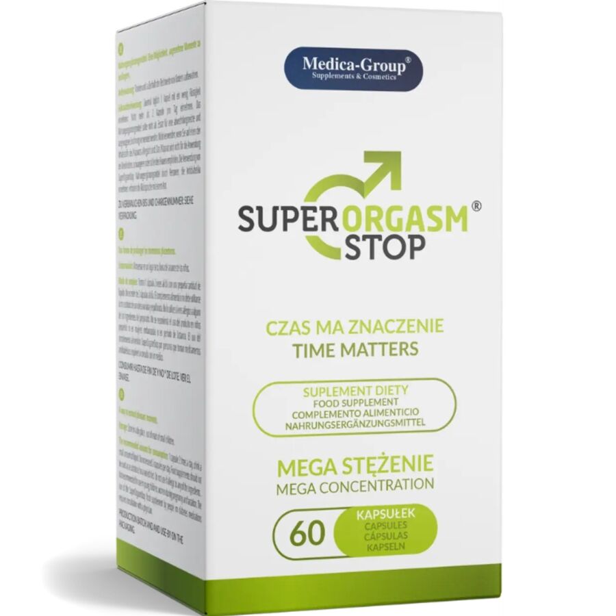 MEDICA GROUP – SUPER ORGASM STOP DELAY FOR MEN 60 CAPSULES