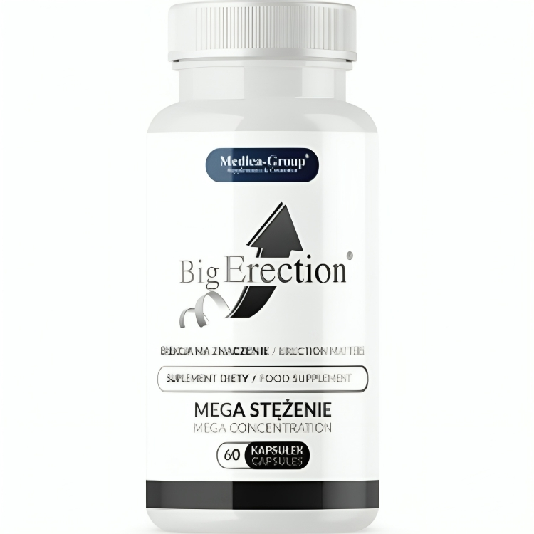 MEDICA GROUP – BIG ERECTION ENHANCER FOR MEN 60 CAPSULES
