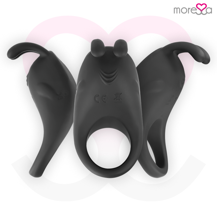 MORESSA – BRAD PREMIUM SILICONE RECHARGEABLE BLACK