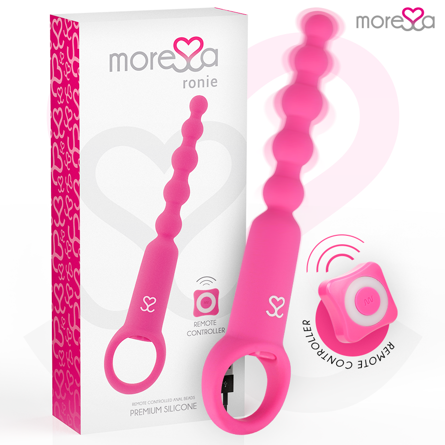 MORESSA – RONIE REMOTE CONTROL ANAL PLEASURE PINK