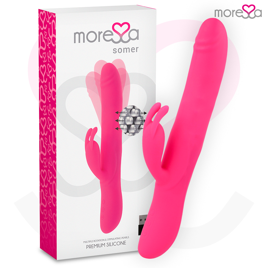 MORESSA – SOMER PREMIUM VIBRATOR WITH MULTIPLE ROTATION