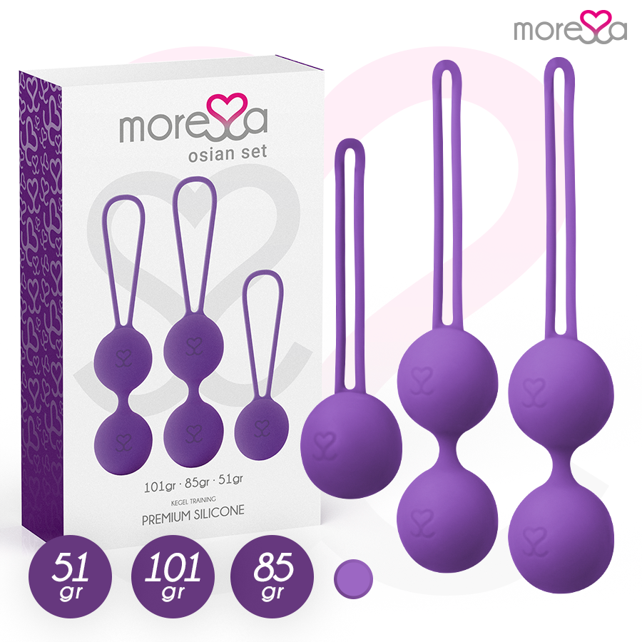 MORESSA – OSIAN SET PREMIUM LILAC SILICONE