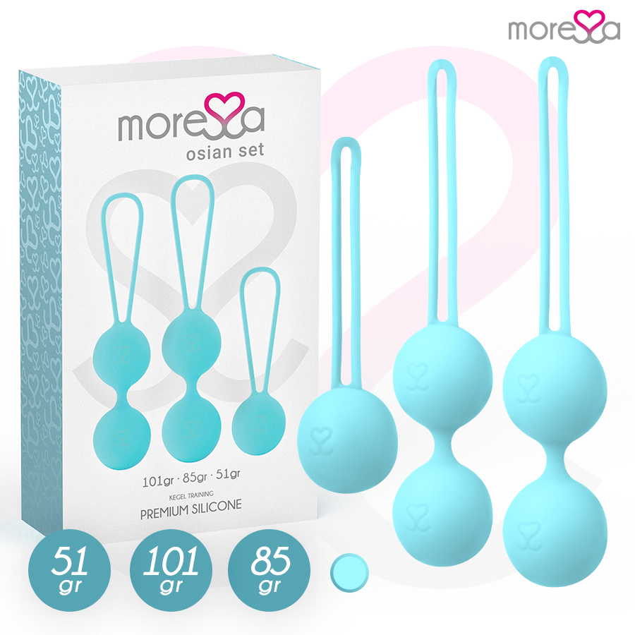 MORESSA – OSIAN SET PREMIUM TURQUOISE SILICONE