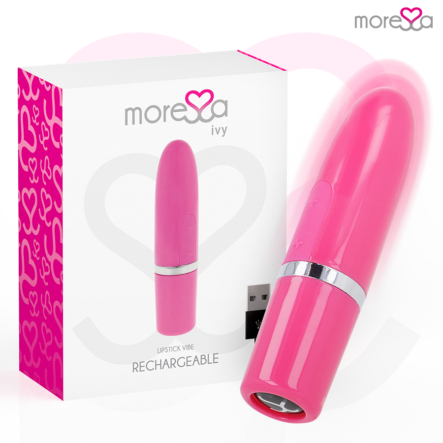 MORESSA – IVY VIBRATOR STIMULATOR TRAVEL PINK