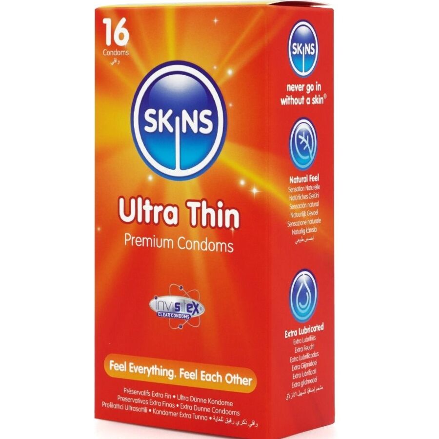 SKINS – ULTRA THIN PREMIUM CONDOMS PACK 16