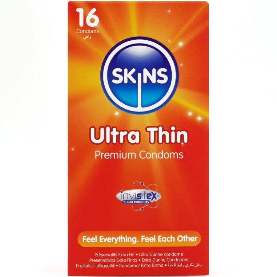 SKINS – ULTRA THIN PREMIUM CONDOMS PACK 16