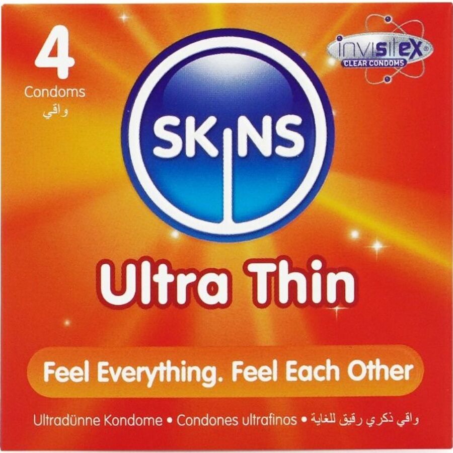 SKINS – ULTRA THIN PREMIUM CONDOMS PACK 4