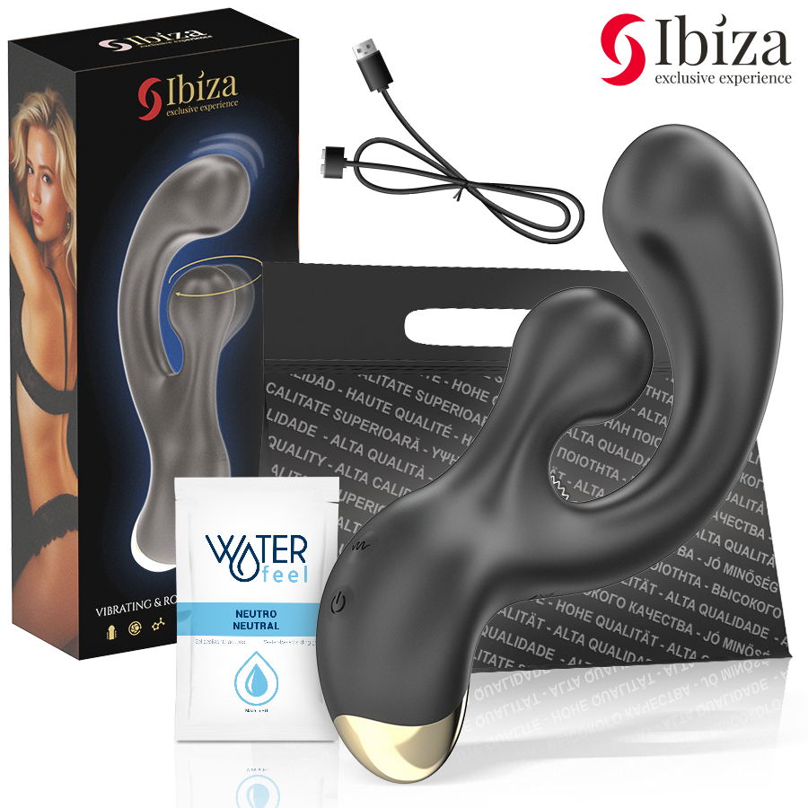 IBIZA – VIBRATING  ROTATING STIMULATOR