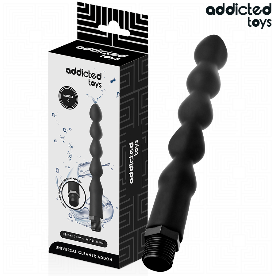 ADDICTED TOYS – ANAL CLEANER WITH UNIVERSAL ADAPTER MODEL 6