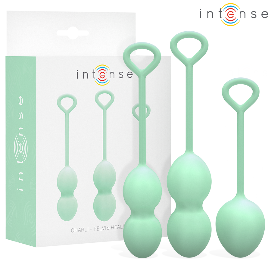 INTENSE – CHARLI KEGEL BALL KIT LIGHT JADE GREEN