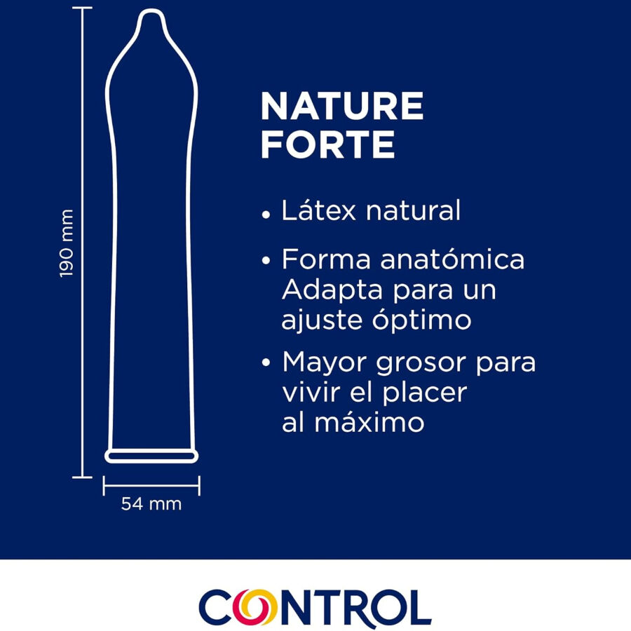 CONTROL – NATURE FORTE CONDOMS 144 UNITS