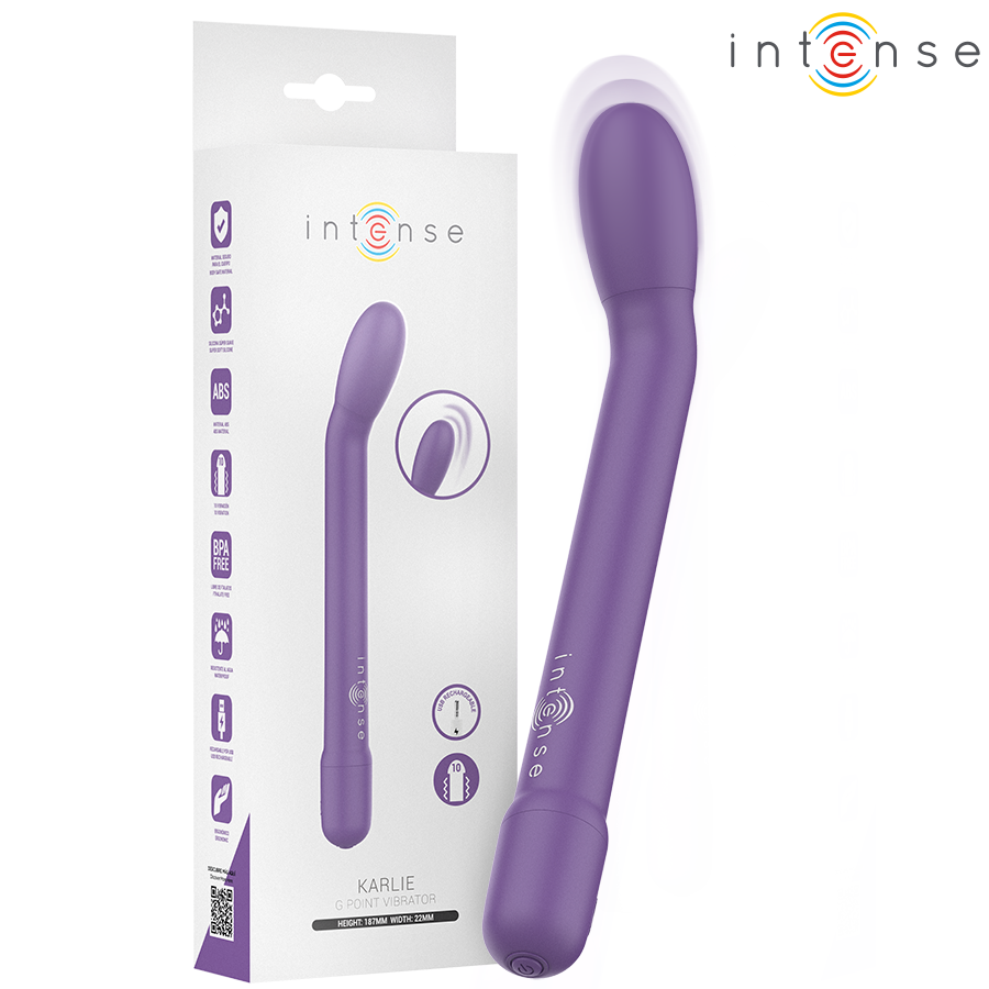 INTENSE – KARLIE RECHARGEABLE G-SPOT STIMULATOR PURPLE
