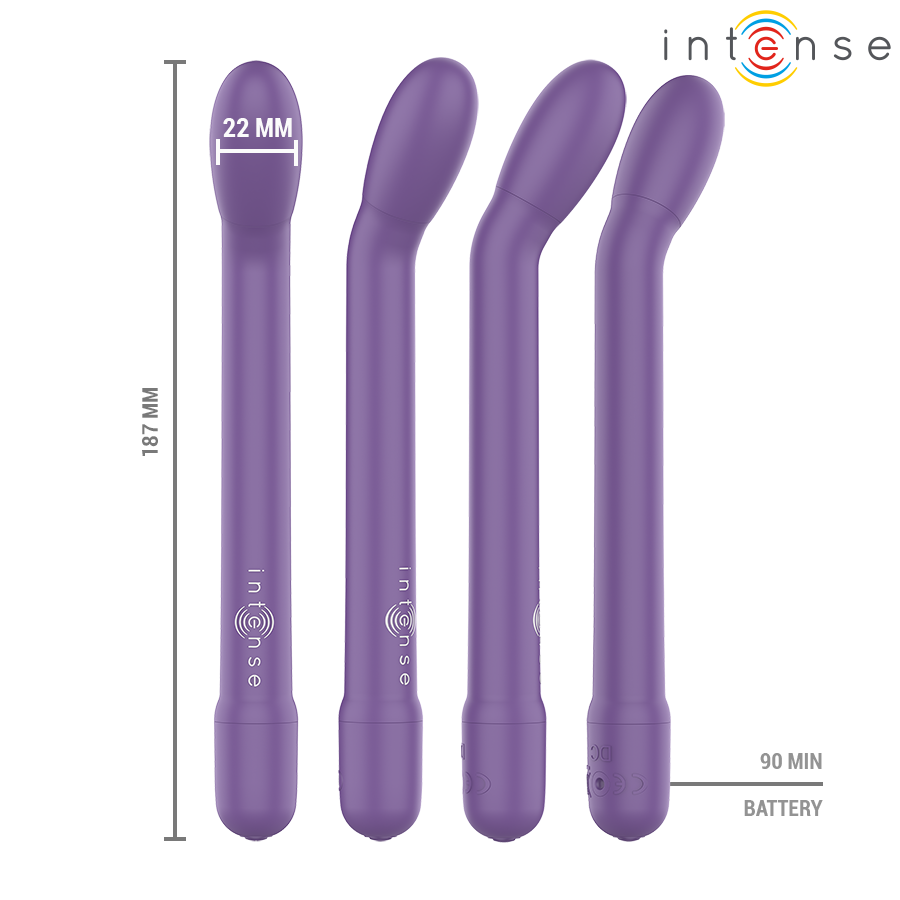 INTENSE - KARLIE RECHARGEABLE G-SPOT STIMULATOR PURPLE - Image 5