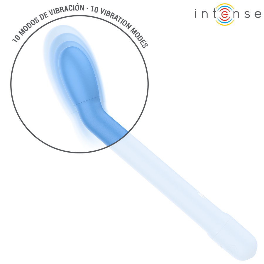 INTENSE - KARLIE RECHARGEABLE G-SPOT STIMULATOR BLUE - Image 3