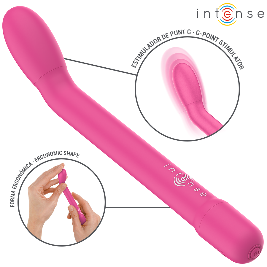 INTENSE – KARLIE RECHARGEABLE G-SPOT STIMULATOR PINK